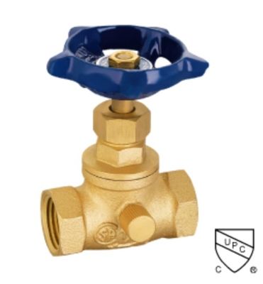 Messing-Stop-Gate-Ventil 3/8&quot;-4&quot; Messing-Stop-Ventile zum Polieren von Oberflächen aus Kunststoff