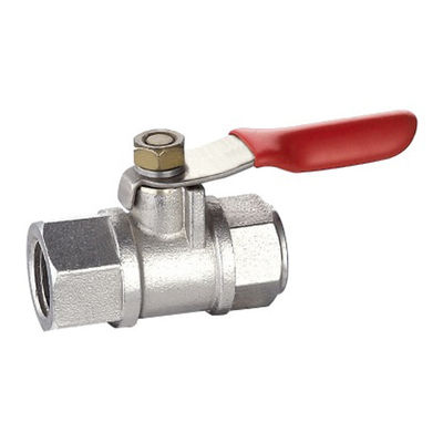 Messing-Mini-Kugelventil weiblich-männlich SS-Gewinde-Kugelventil aus Messing