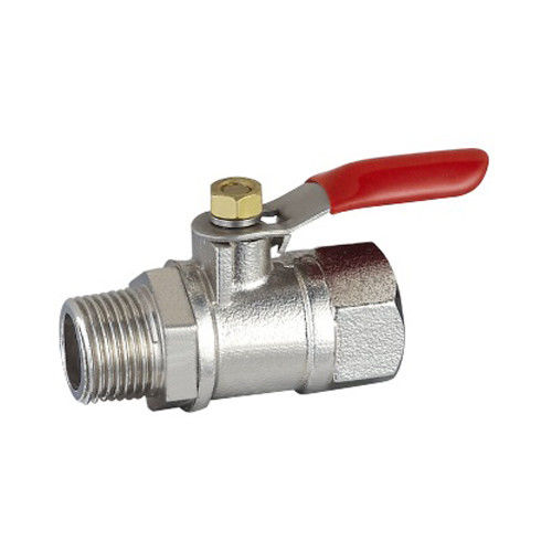 Original SS Männliche Messing-Mini-Kugelventil mit Gewinde für Wasserölgas