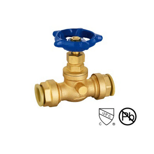 Schwerlast-Brass-Stoppventil schnell mit Handrad verbunden, gegossenes Eisen mit Farbe